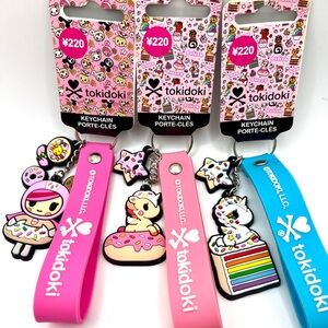 Tokidoki Keychain Bundle of 3